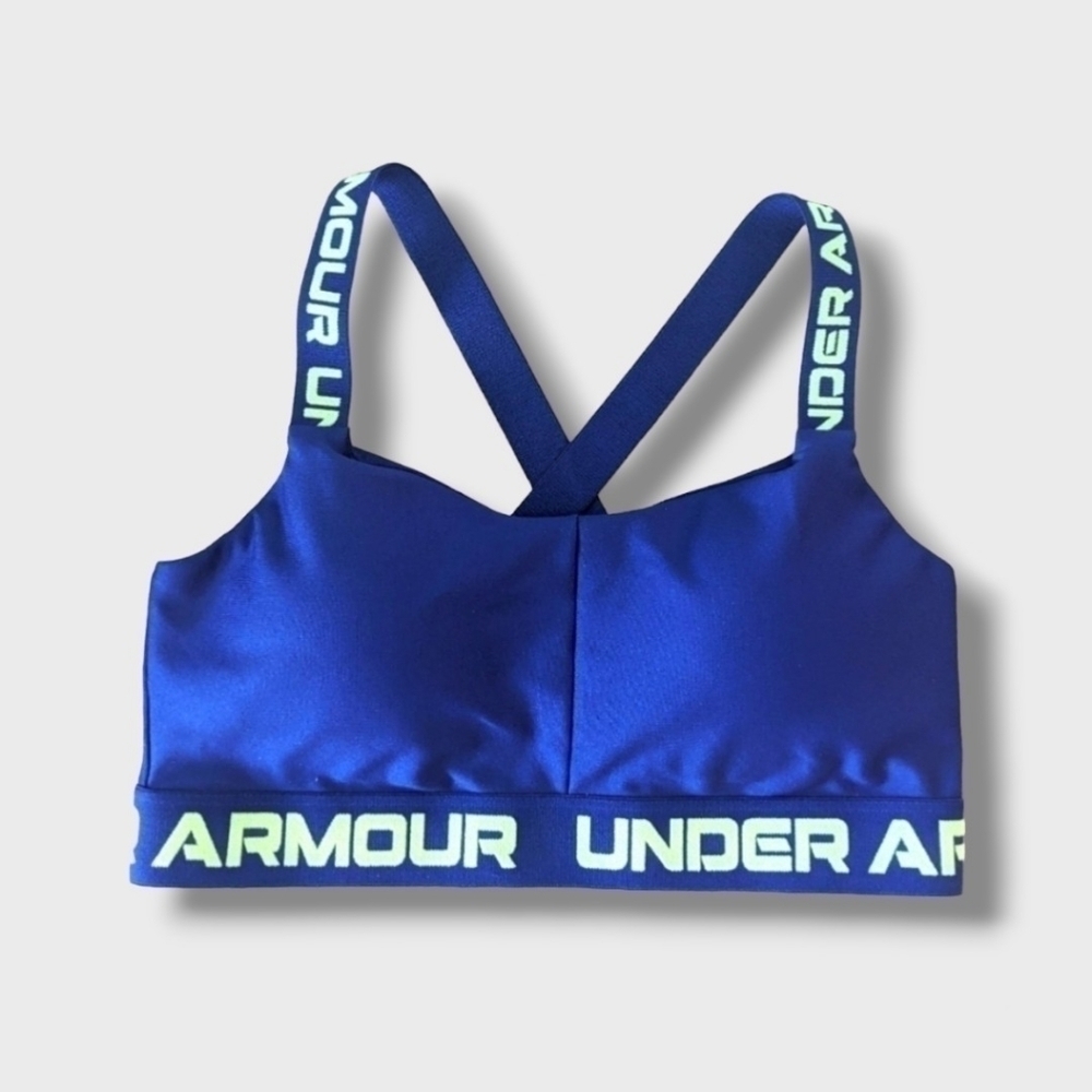 NWT Under Armour Crossback Low Sports Bra | Size Large | Brand New with Tags